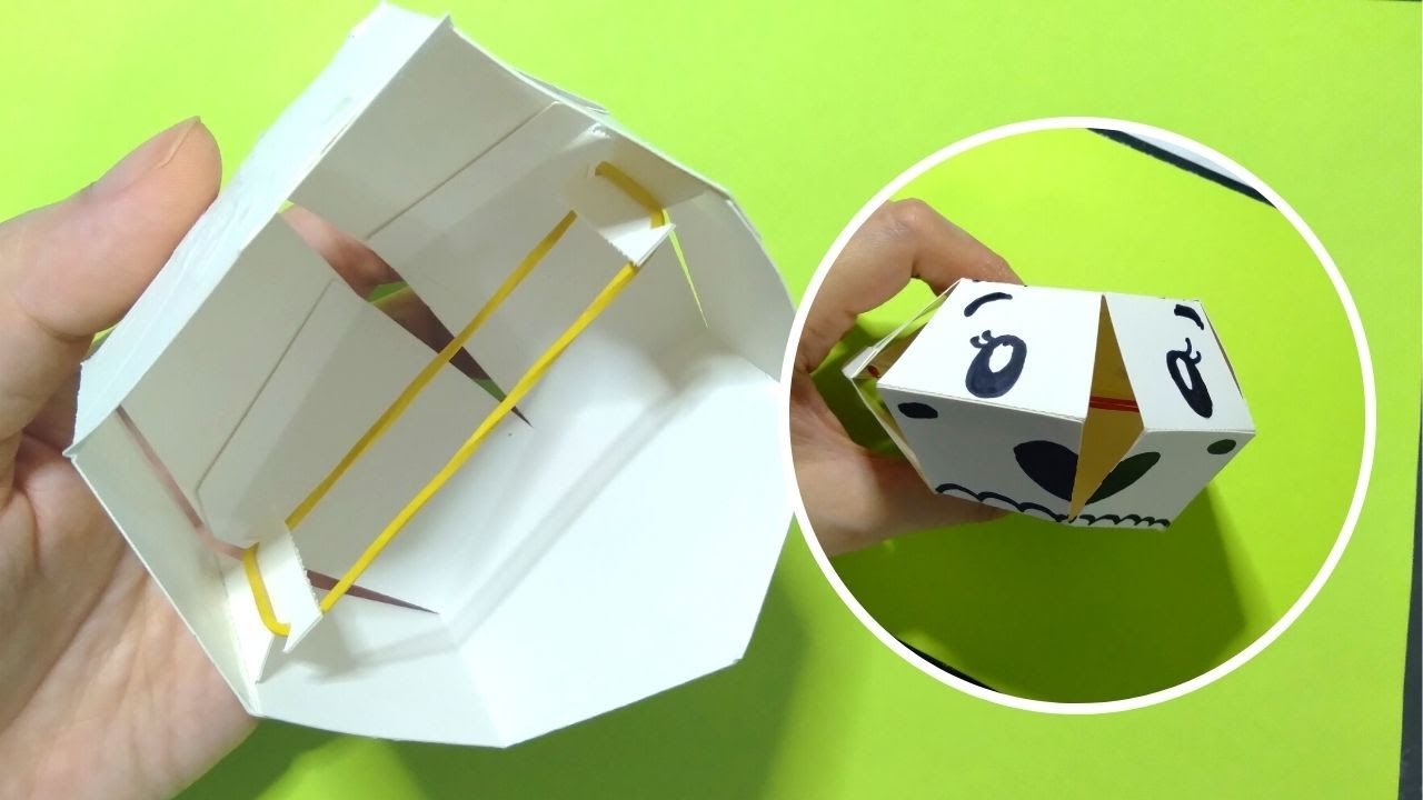 DIY BOOMF Wild Card Template Paper Bomb Pop Up Toy YouTube