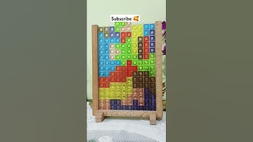 playing colorful Tetris puzzle blocks #satisfying #tetris #games #colorful #puzzle#asmr #tetrisgame