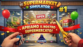 APRIAMO IL NOSTRO SUPERMERCATO-#1 supermarket simulator FULL HD ITA  screenshot 2