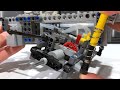 LEGO 1:8 Scale Heavy Duty Live Axle Suspension