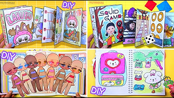 Paper DIY🤩7 Best Paper Craft videos Compilation 종이 놀이 모음 #tutorial #asmr #gamebook