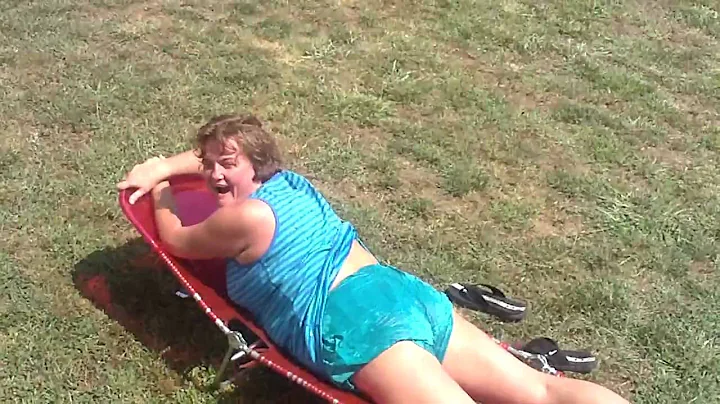 Leeann Allen Sunbathing