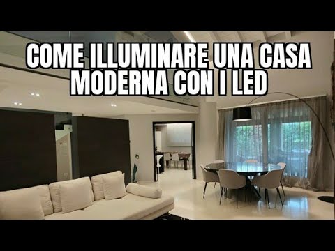 Video: Illuminazione al neon nell'appartamento. lampada al neon