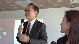 Kore Huriyeti Ankara Büyükelçisi Sayın Won Ik Lee Adıyamanda