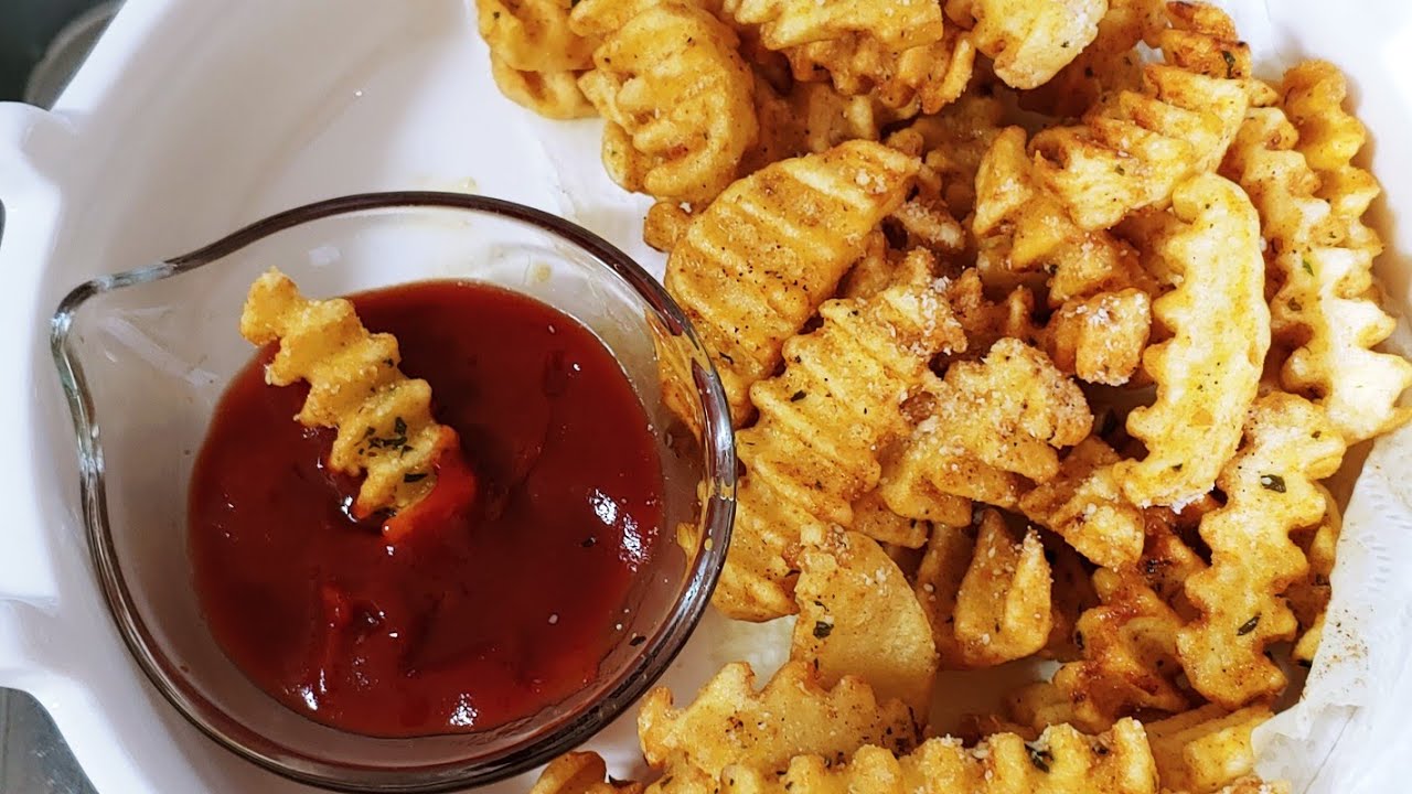 카레가루가 들어간 감자튀김French fries with curry powder YouTube