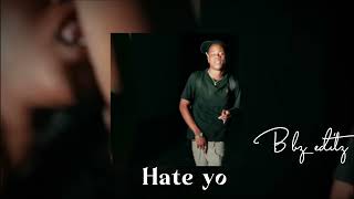 RajahWild- Hate yo (sped up, fast version) Resimi