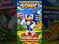 A História Secreta do Sonic! 🌀#sonic #sonicthehedgehog #curiosidades #games #shorts