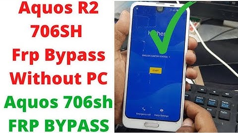 Sharp aquos R2 frp bypass  without pc easy way 2025 | Aquos r2 Frp Google account unlock