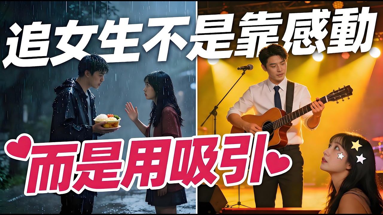 別用「感動 🎁」換愛情，要用《 吸引 ❤️ 》擄芳心！！