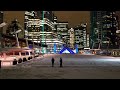 IT&#39;S SNOWING IN VANCOUVER! 2020 Pt. 5 COAL HARBOUR Seawall Water Walk, Jack Poole Plaza to Cardero