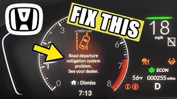Honda : How to Fix Collision Mitigation Braking System Problem