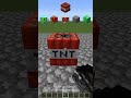 CRAZY TNT vs Minecraft Blocks #shorts #minecraft