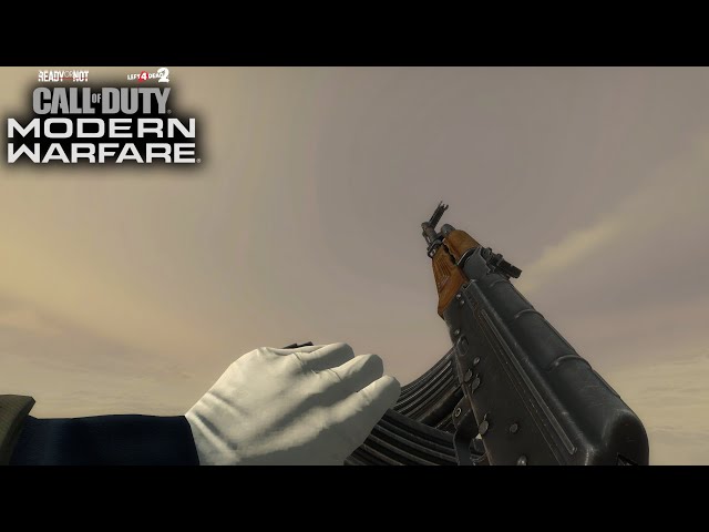 GOLD AK-47 From CODMW 2019 v2 (AK47) [Sound fix Ver] (Mod) for Left 4 Dead  2 