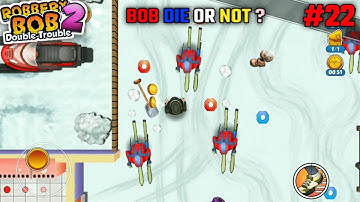 Robbery Bob 2 Pilfer Peak Level 7 with 3-stars (Android/IOS) walkthrough #23
