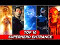 Top 10 Greatest Superhero Entrance Explained in Hindi (SUPERBATTLE)