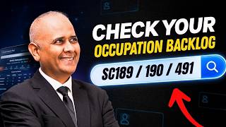 🔴 LIVE: Australia Occupation Backlog Check