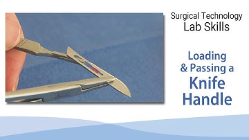 Loading and Passing a Knife Handle