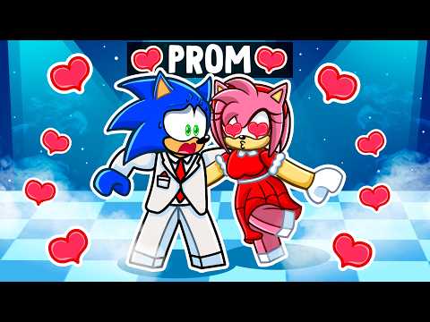 Sonic and Amy Go To PROM in ROBLOX!