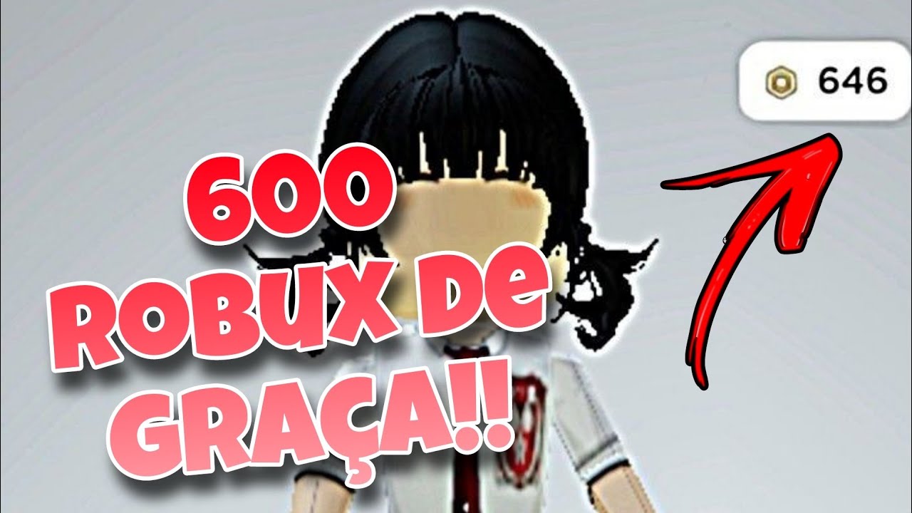 conta grátis 60 robux Roblox em 2023