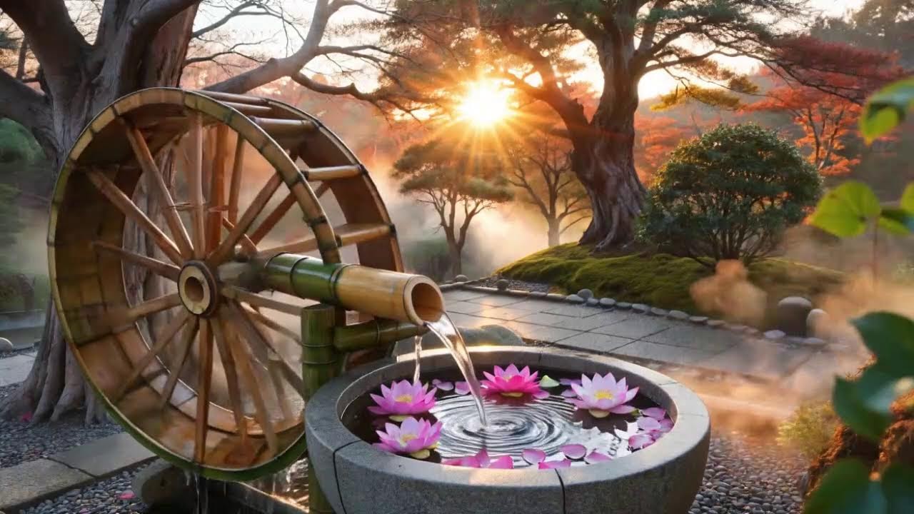 Bamboo Water Healing Music for Sleep, Meditation & Mind Relaxation