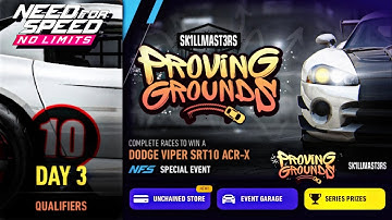 Day 3 (Qualifiers) - Dodge Viper SRT10 ACR-X | Need For Speed: No Limits