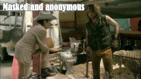 Masked and anonymous