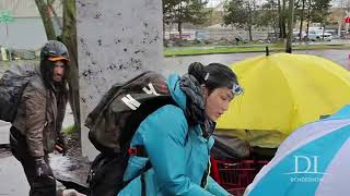 RARE SIGHTING: ASIAN AMERICAN HOMELESS FEMALE IN SEATTLE