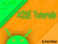 AIDE Tutorial Notifications Update 41