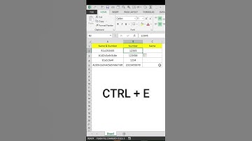 Excel Trick 🔥 | Separate Number & Text in Excel #Shorts | Rohit Narang