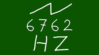6762 hz saw