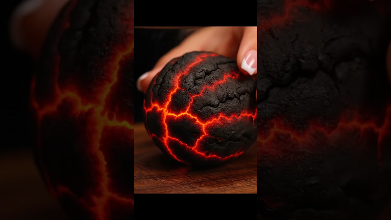 Coal Heart Slicing ASMR  