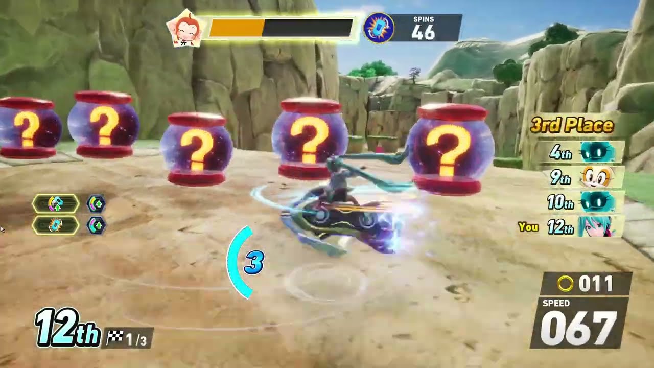 Dumbest Way to Win Spin Drift - Sonic Racing CrossWorlds