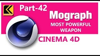 Mograph  #  New Cloner features in cinema 4d