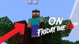 PLAYING MINECRAFT ON FRIDAY THE 13th AT 3AM! [FOUND HEROBRINE!]