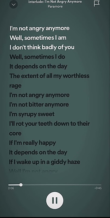 Interlude | Sped Up #spedup Im not angry anymore