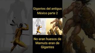 #shorts Gigantes en el antiguo México parte 2