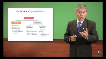 Tipos de datos por atributo o numérico y variables discretas o continuas en estadística