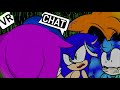 Sonic and maurice save gen from needle mouse in vr chat
