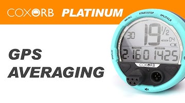 CoxOrb Platinum - GPS Averaging