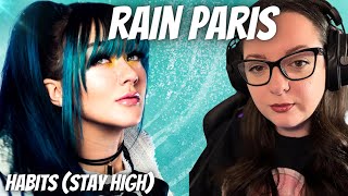 Rain Paris - Habits (Stay High) - Rock Version | FIRST Time Listener & Reaction Video!