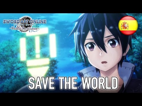 Sword Art Online: Hollow Realization - PS4/PS Vita - Save the world (Spanish Trailer)