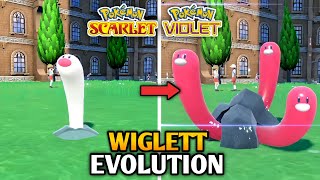 How To Evolve Wiglett Into Wugtrio In Pokemon Scarlet And Violet | Paldea Pokedex