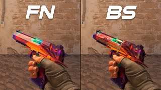 CS2 Desert Eagle | Ocean Drive - Skin showcase all floats [4K60FPS]
