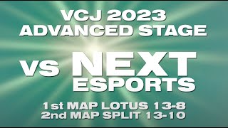 【Jadeite】VCJ 2023-Split2 AdvanceStage vs Next Esports Highlights w/Voice-comm