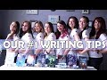 TOP TIPS FOR WRITERS | AUTHORTUBE COLLAB