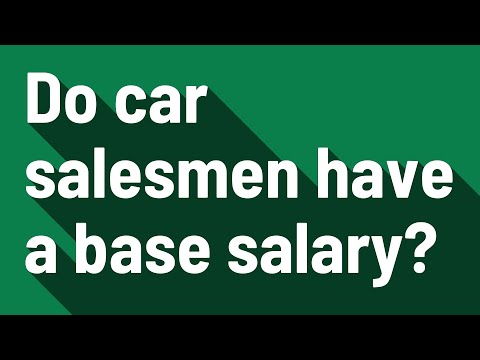 Video: Ar automobilių salonai moka bazinį atlyginimą?