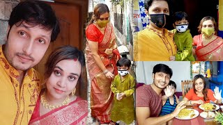 PujoVlog # অষ্টমীর মহাধুমধাম! সোনাইয়ের ঠাকুর দেখা থেকে দুপুরে ভোগপ্রসাদ, কেমন কাটলো সারাদিন?