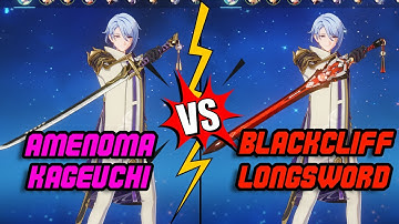 Ayato R1 Blackcliff Vs Amenoma Kageuchi | Genshin Impact