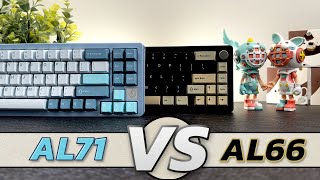 Yunzii AL71 VS AL66 - Keyboard Comparison!