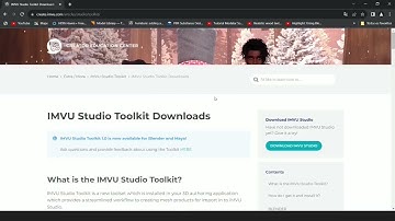 Como baixar e instalar o IMVU Studio Toolkit no Blender